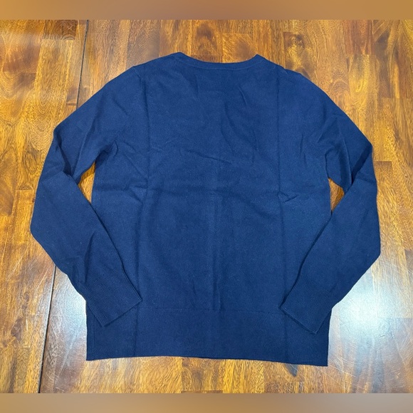 NWT! Quince | Mongolian Cashmere Cardigan Sweater | True Navy | S - Picture 6 of 7